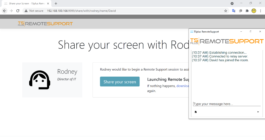 End-User Interface 2