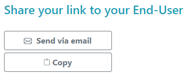 Customize your link section