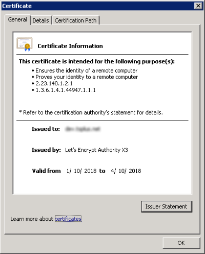 Enable SSL Screenshot 17