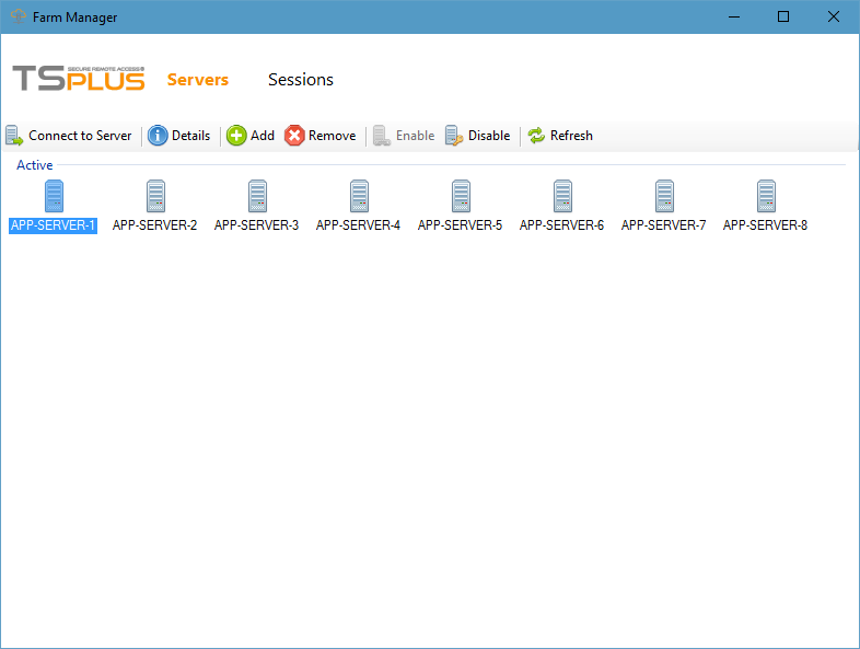 Farm Manager Servers